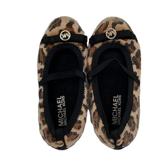 Michael Kors Cheetah Slip On Ballet Flats Size 11 Toddler Girl's - Picture 5 of 9